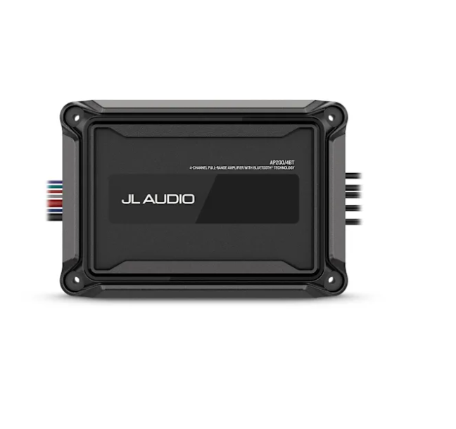 Garmin JL Audio AP Amplifier with Bluetooth Technology  4 Channel Compact Marine Amplifier