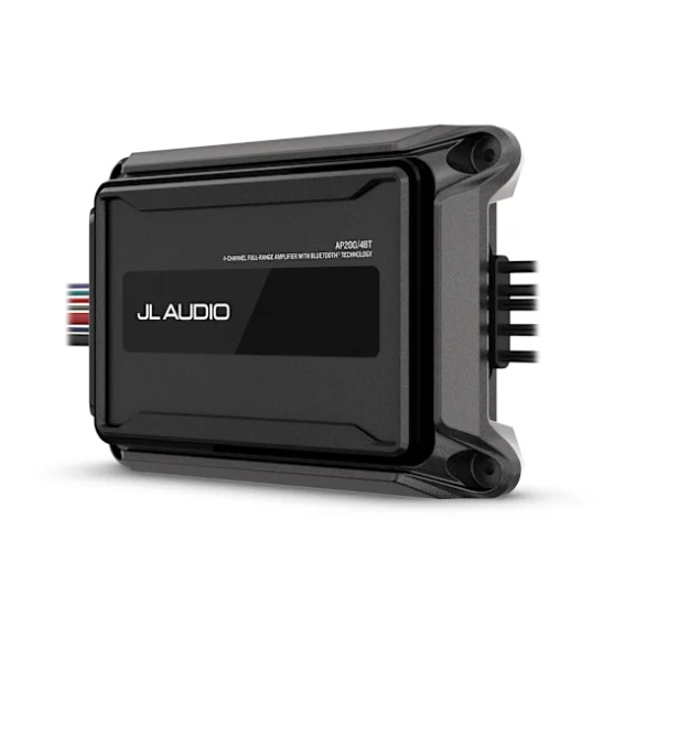 Garmin JL Audio AP Amplifier with Bluetooth Technology  4 Channel Compact Marine Amplifier