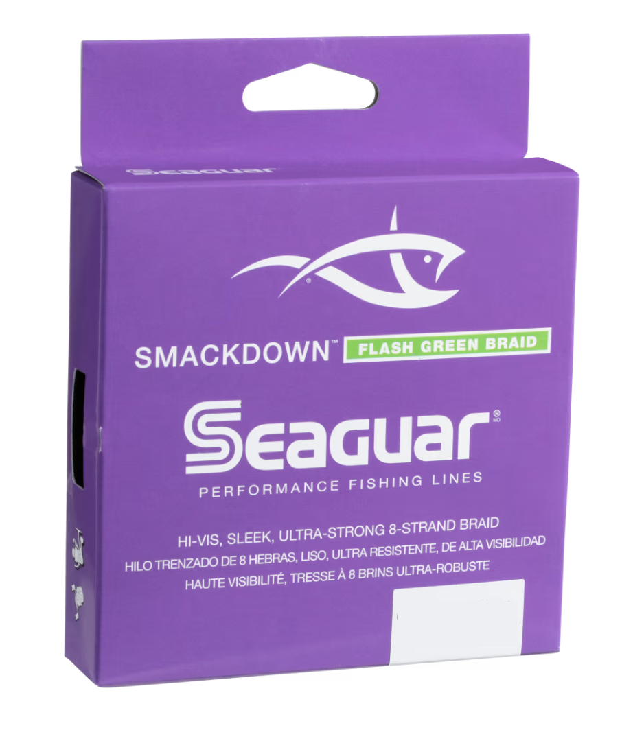 Seaguar Smackdown Braided Line - Flash Green - 40lb