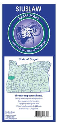 Rams Oregon Game Management Unit Maps