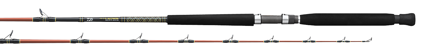 Daiwa VIPA655XH V.I.P. A Conventional Stand-Up Rod - 5 ft. 6 in.