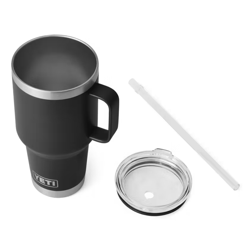 Rambler 35 oz Straw Mug Black
