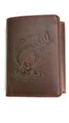 Hickory Creek Tri-Fold Leather Wallet
