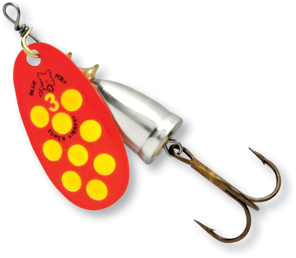 XXB Blue Fox UV Classic Vibrax Spinner 6