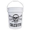 Calcutta CB-W 5 Gallon Bucket White with logo