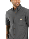 Carhartt Rugged Flex Relaxed Fit Midweight Canvas Short-Sleeve Shirt Men's