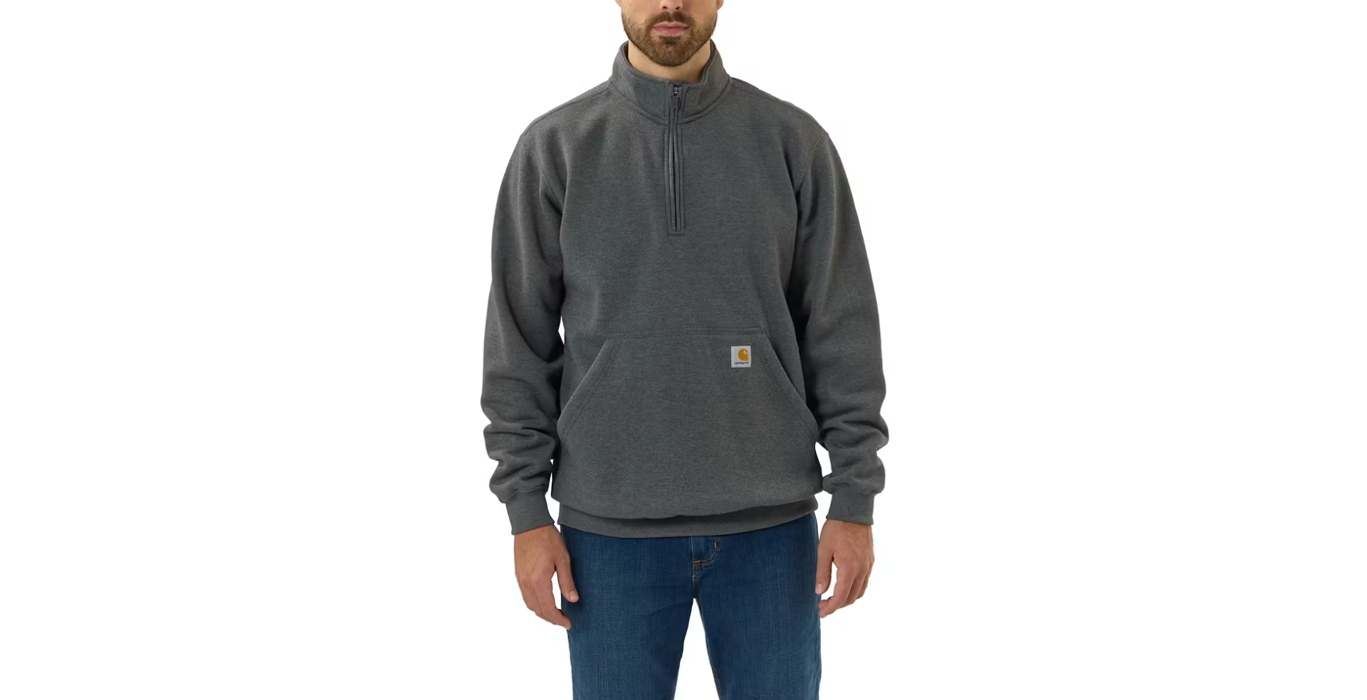 Carhartt Marquette 1/4-Zip Mock-Neck Sweatshirt Men's