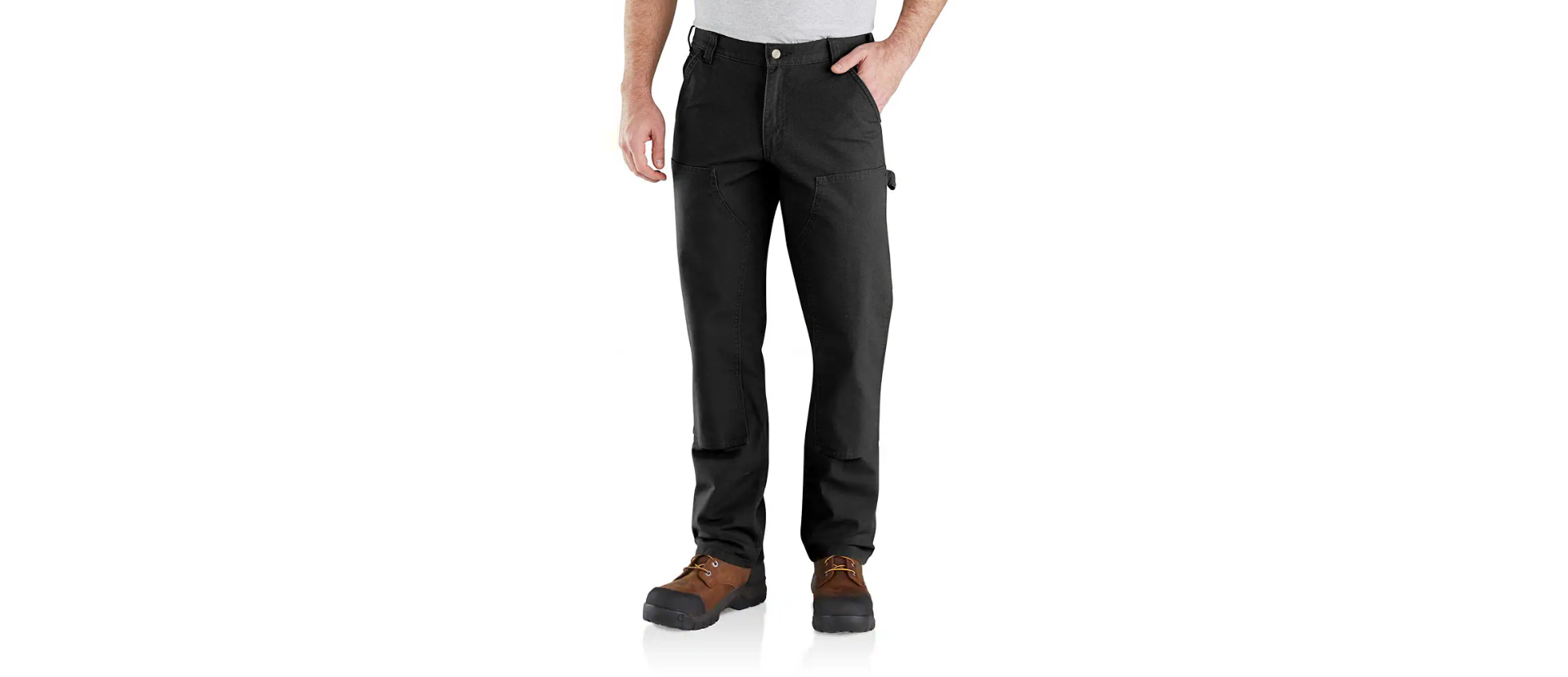 Carhartt Men's Utility Double-Knee Work Pant Relaxed Fit Rugged Flex Duck