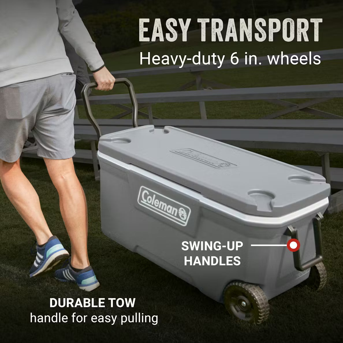 Coleman 316 Series™ 100-Quart Wheeled Cooler