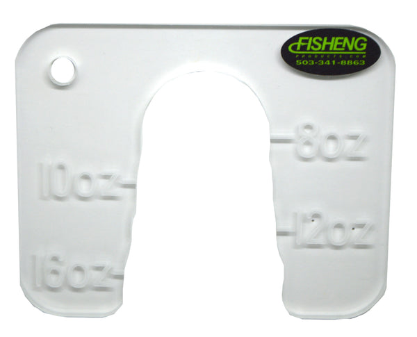 Fisheng Lead Sinker Guage