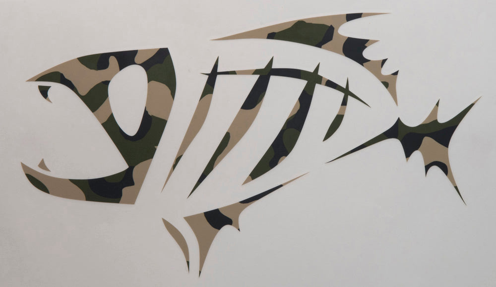 Gloomis Skeletal Logo Boat Decal