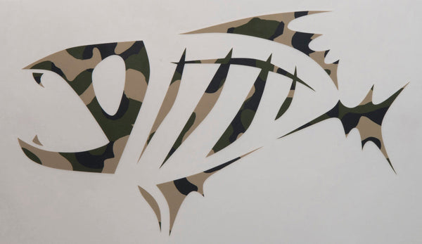 Gloomis Skeletal Logo Boat Decal