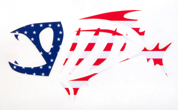 Gloomis Skeletal Logo Boat Decal