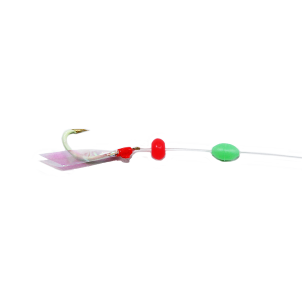 Ahi USA Glow Hook Rainbow Skin Sabiki