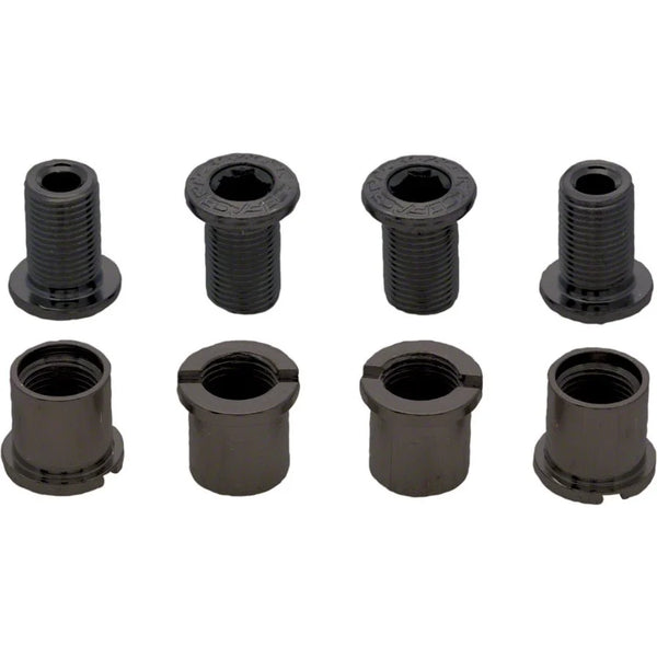 RaceFace Chainring Bolt/Nut Pack, 8x12.5mm 4-Pack