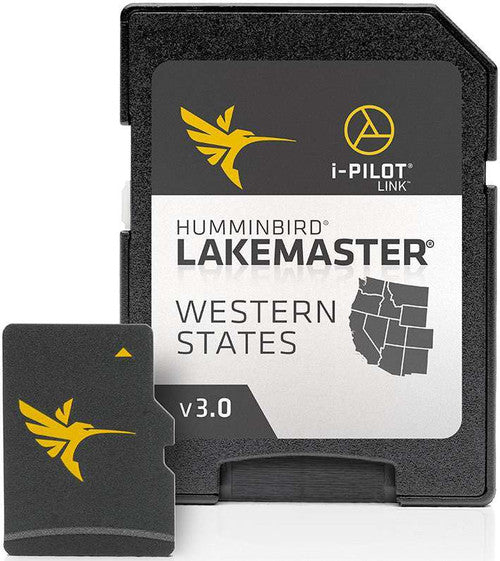 Humminbird LakeMaster Chart - Western States - MicroSD/SD - Version 3