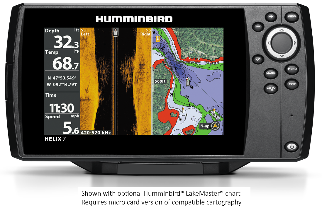 Humminbird Helix 7 Chirp SI G2 Fishfinder & GPS Chartplotter