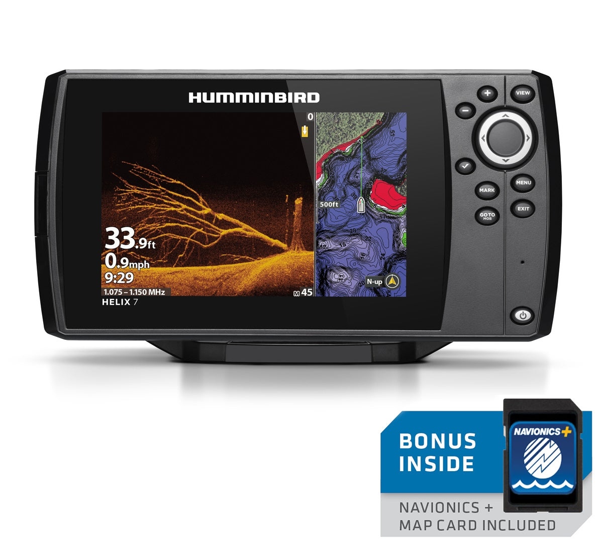 Humminbird Helix 7 CHIRP MEGA DI Fishfinder/GPS Chartplotter G3 w/Navionics + US/Canada