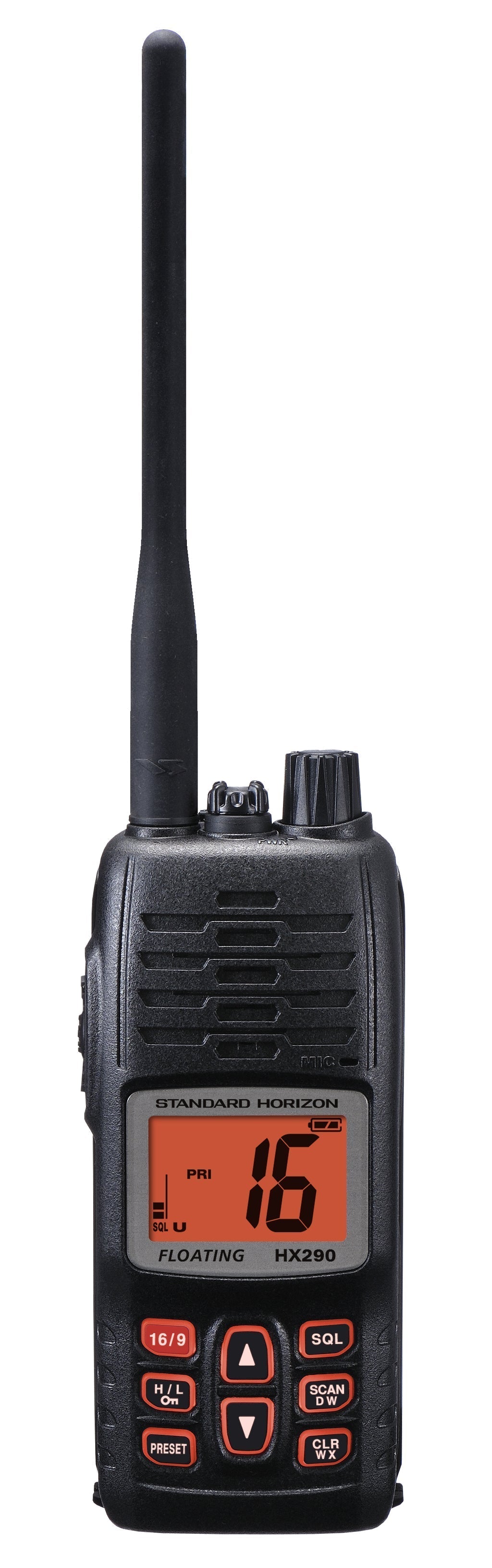 Standard Horizon HX290 Handheld VHF Radio