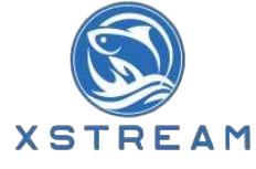 XStream 9" High Carbon Steel Fish Fillet Knife - Black