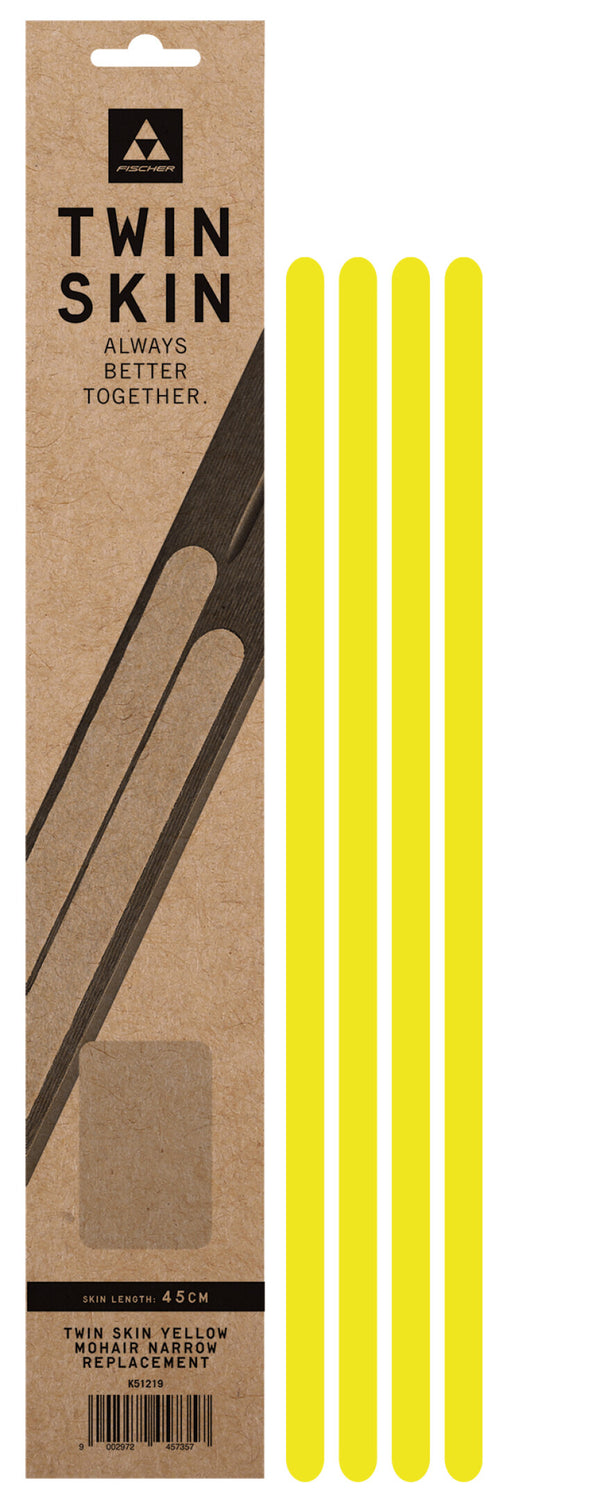 Fischer Twin Skin 100% Mohair Neonyellow Narrow