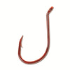 Eagle Claw Lazer Octopus Long Shank Offset Up Eye U-Pack Hooks