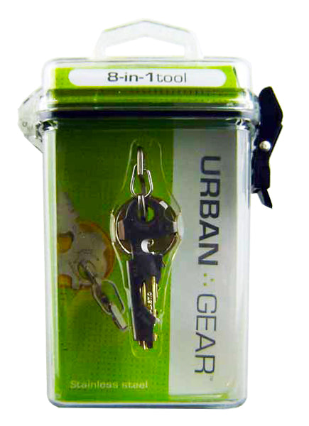 Lewis N. Clark Urban Gear 8-In-1 Tool & Keychain