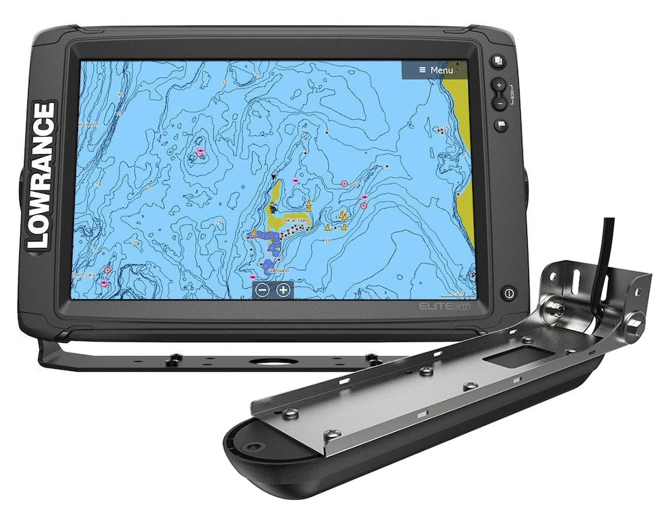 Lowrance Elite-12 Ti² Fishfinder/Chartplotter w/Active Imaging 3-in-1 & US/Can Nav+