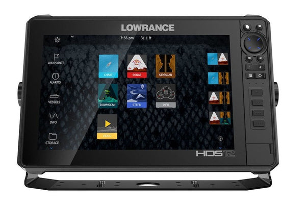 Lowrance HDS-12 Live Fishfinder/Chartplotter - No Transducer