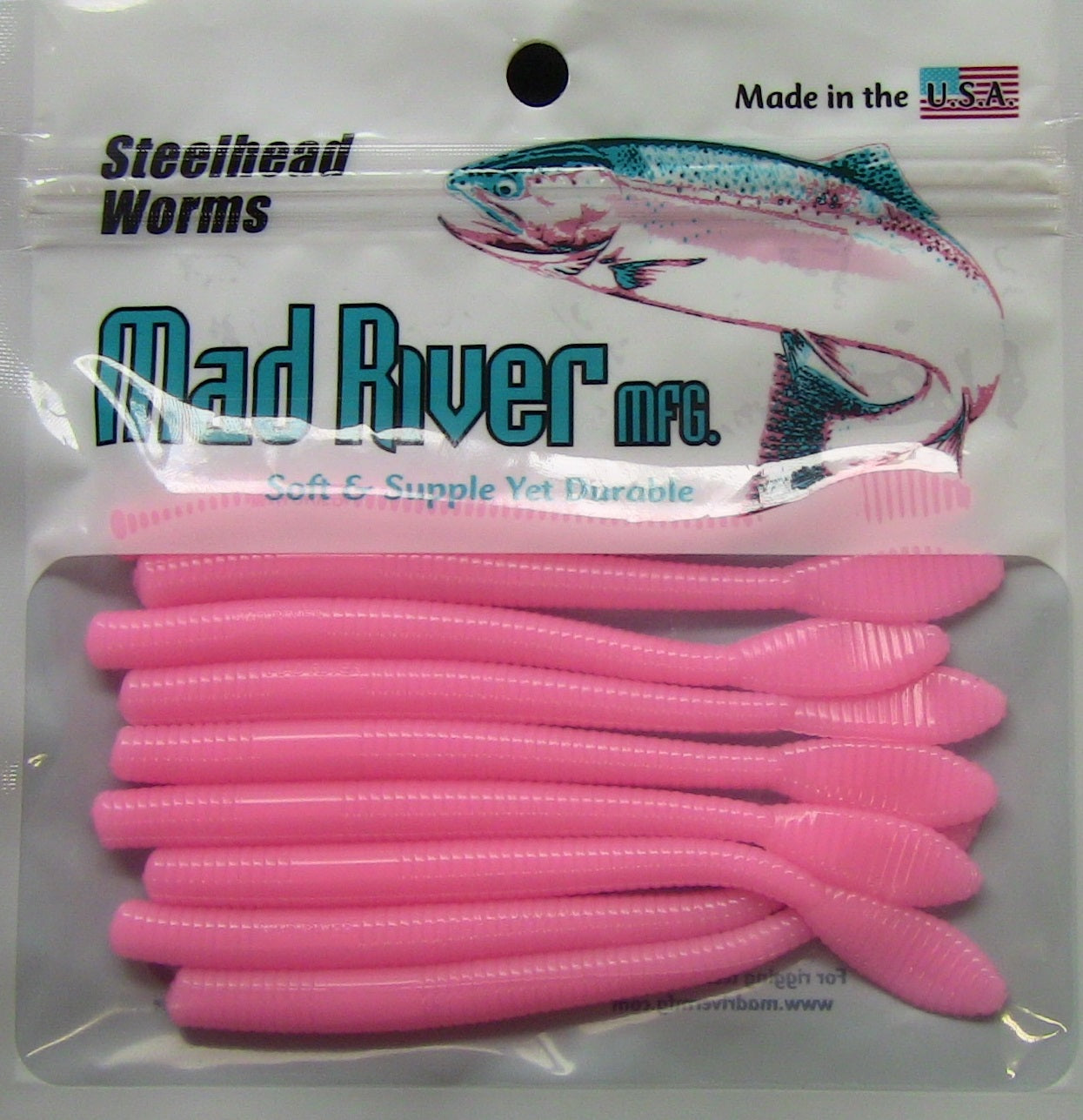 Mad River Mfg. Steelhead Worm 6