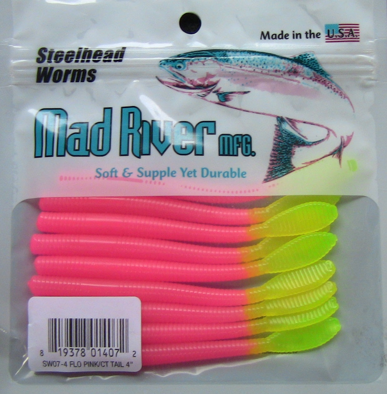 Mad River Mfg. Steelhead Worm 6