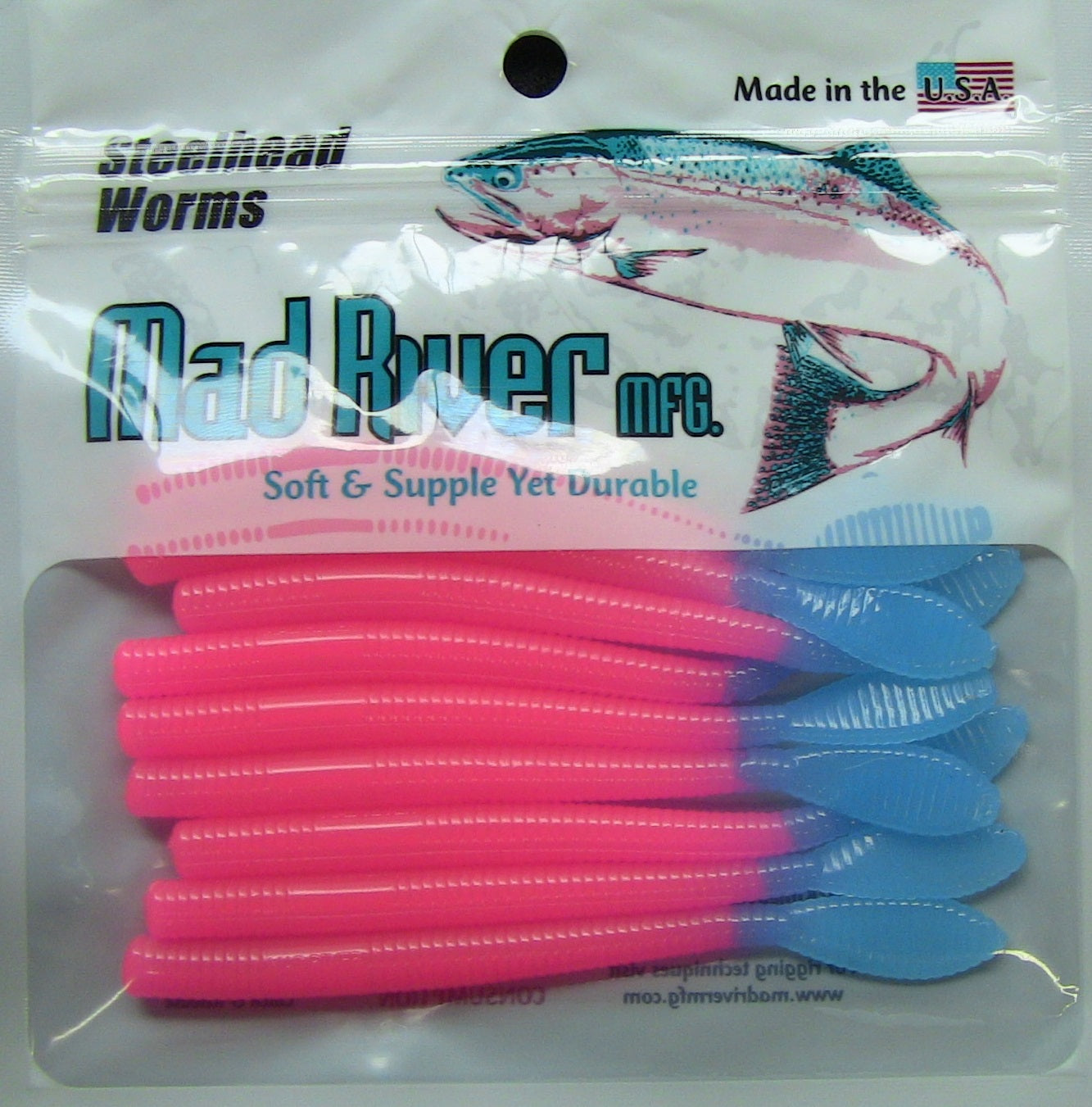 Mad River Mfg. Steelhead Worm 6