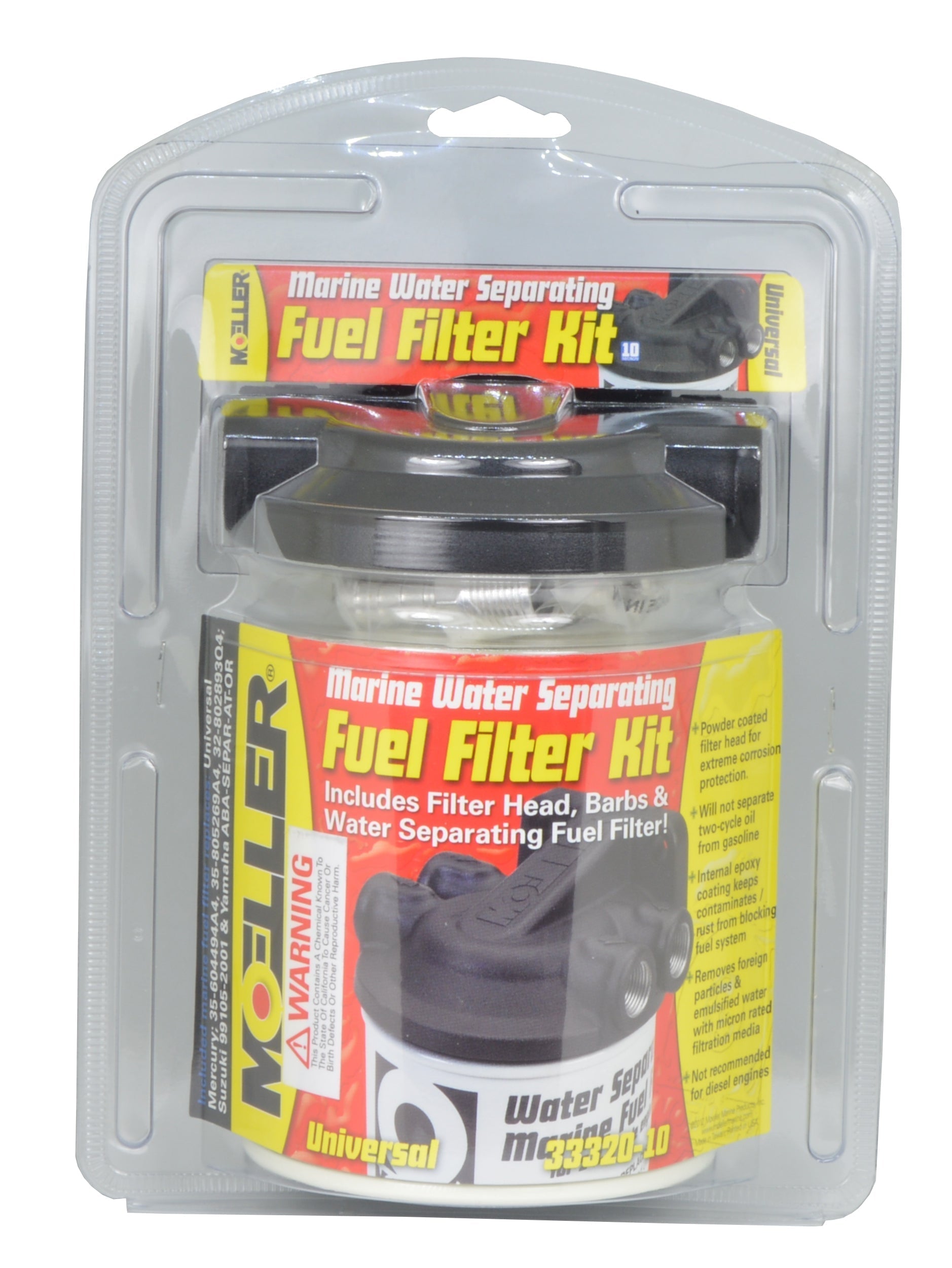 Moeller Water Separating Fuel Filter Kit