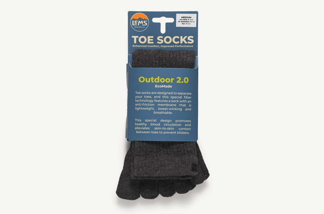 Lems Outdoor 2.0 Crew Toesock