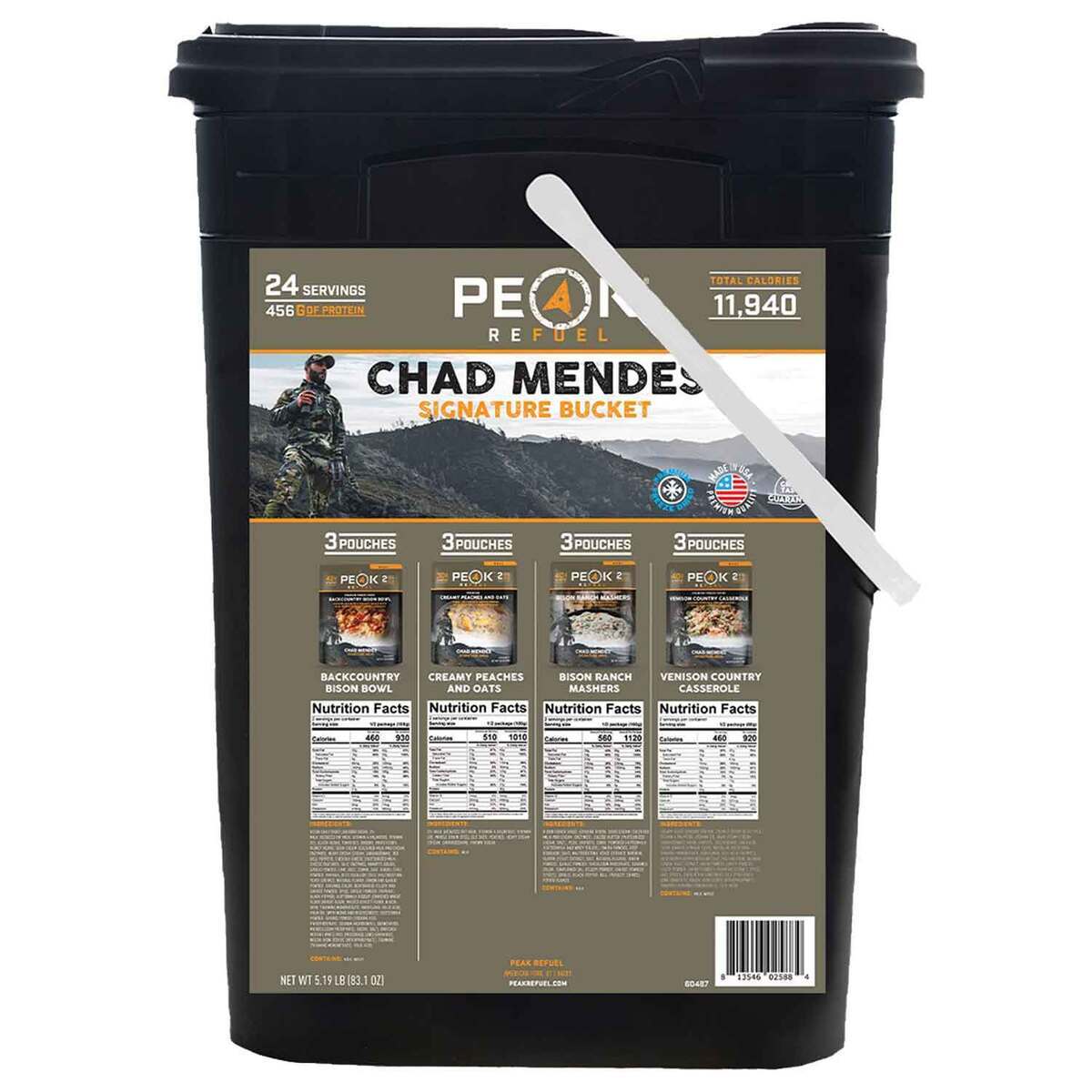 Peak Refuel Mendes Bucket