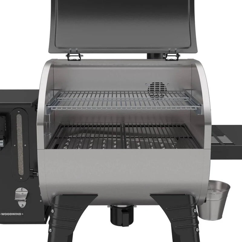 Camp Chef Woodwind 24 Pellet Grill Stainless Steel Barbecue Grill With Wifi Connectivity