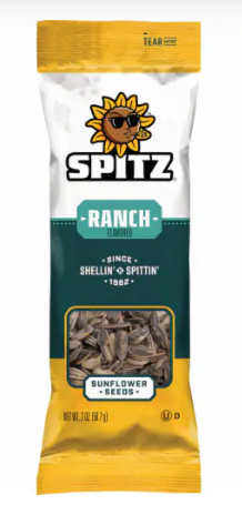 Spitz Sunflower Seeds Ranch 2 Ounce