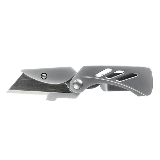 Gerber Gear EAB Lite Pocket Razor Knife with Money Clip - EDC Gear Folding Stainless Steel Utility Knife with Box Cutter Blade