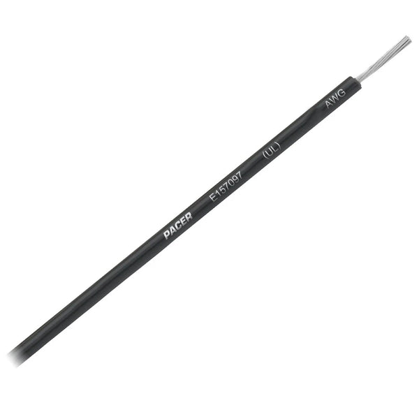 Pacer Black 14 AWG Primary 25' Wire