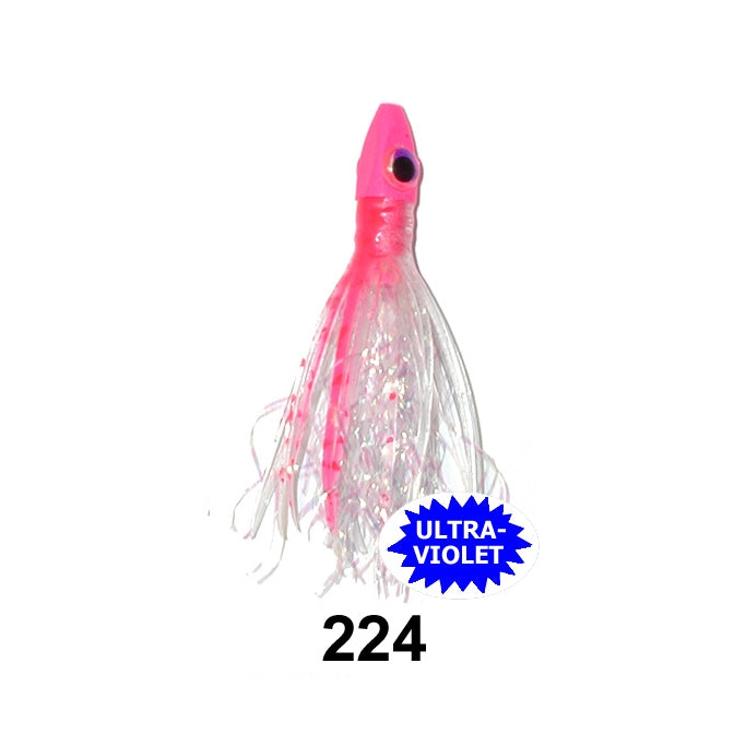 Silver Horde Ace Hi Fly Junior Kokanee Hoochie Bodies