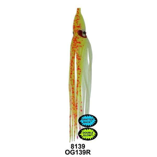 Gold Star Yamashita 4-1/4" Octopus Hoochies 5Pk