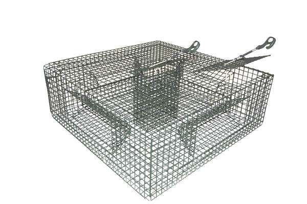 SMI Square 4-Door Wire Shrimp Pot