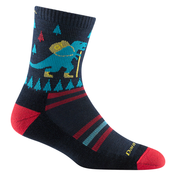 Darn Tough Kid's Ty-Ranger-Saurus Micro Crew Lightweight Socks