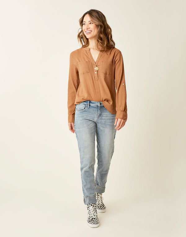 Carve Designs Dylan Gauze Shirt Women's
