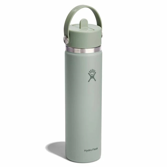 Hydro Flask 24 Oz Wide Mouth With Flex Straw Cap In Agave