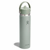 Hydro Flask 24 Oz Wide Mouth With Flex Straw Cap In Agave