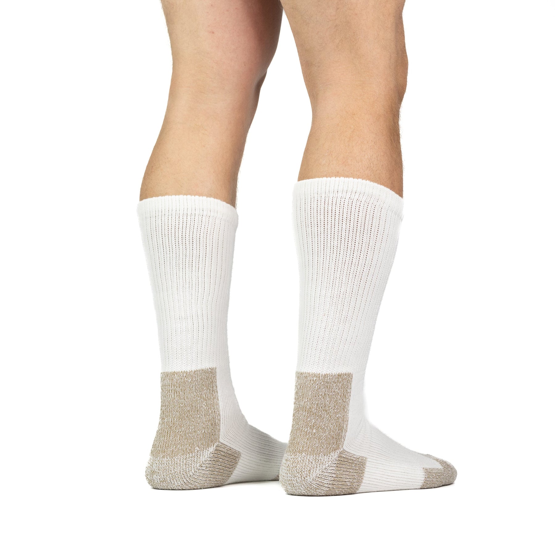 Fox River Men's Steel-Toe Heavyweight Mid-Calf Boot Work Sock - 2 Pack