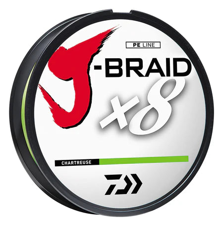 Daiwa J-Braid Line Braid 20Chartreuse Bulk
