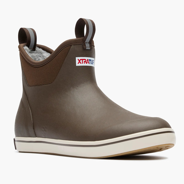 Xtratuf 6" Trolling Pack Fleece Lined Ankle Deck Boot Men's