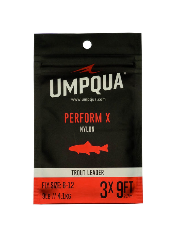 Umpqua Perform X Trout Leader 9Ft - 0X